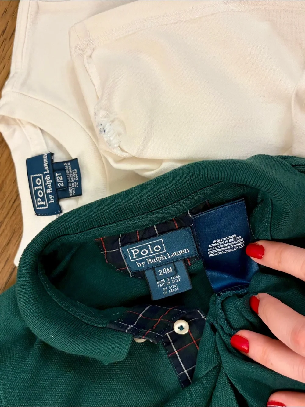 18-24 Months 2T Polo Ralph Lauren Boys Polo Shirt T-Shirts Top Lot of 2